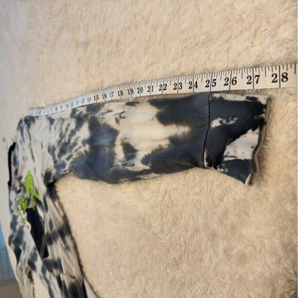 Ghost Face “Call Me” Scream Tie Dye Halloween Themed Long Sleeve T Shirt Size M - Picture 2 of 7